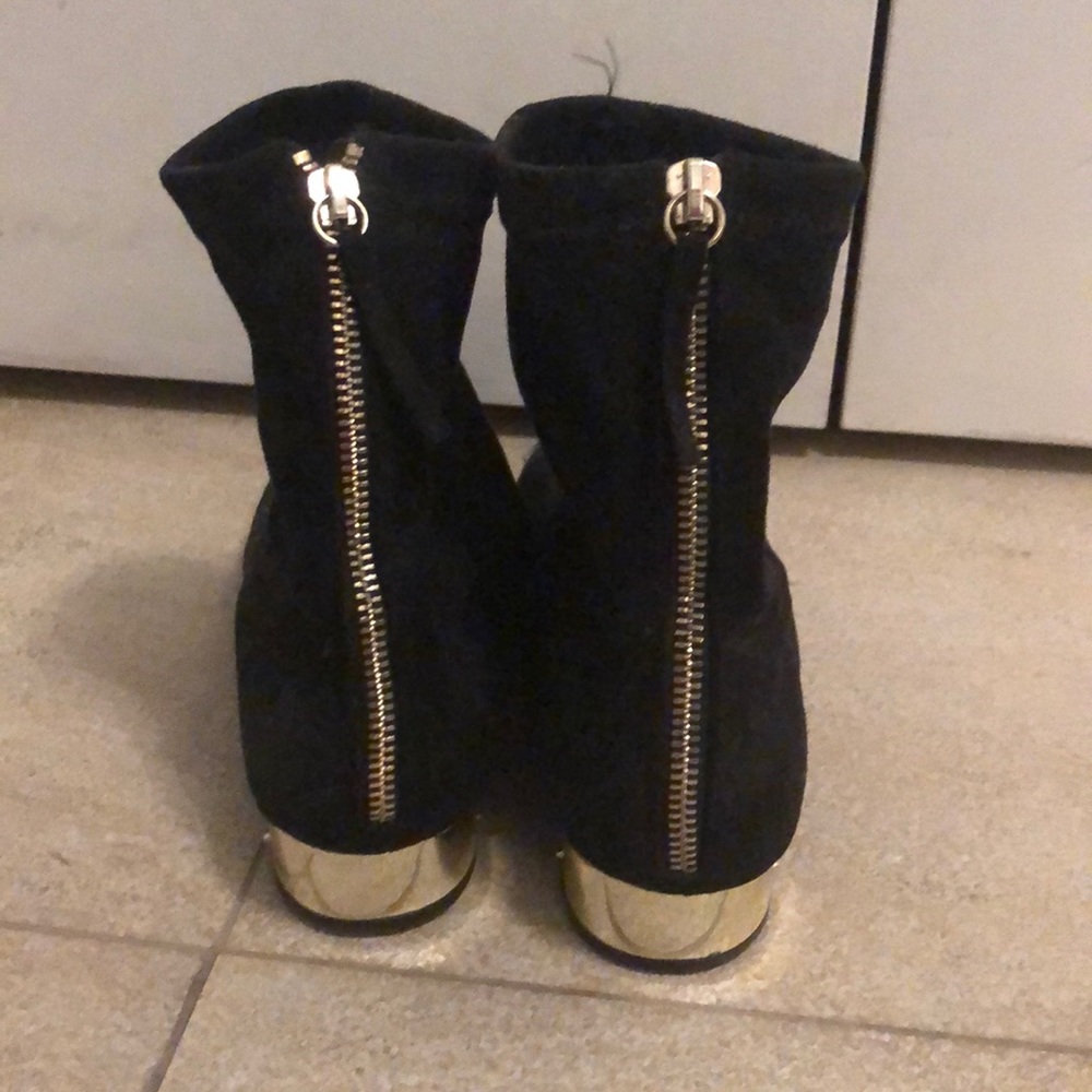 Zara ankle flat booties